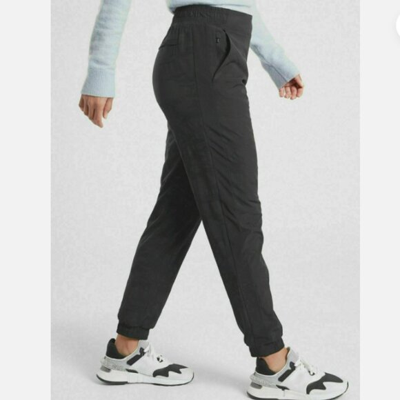 Athleta Brooklyn Camo Lined Jogger Size 16 Black Camo Lux - Picture 1 of 5